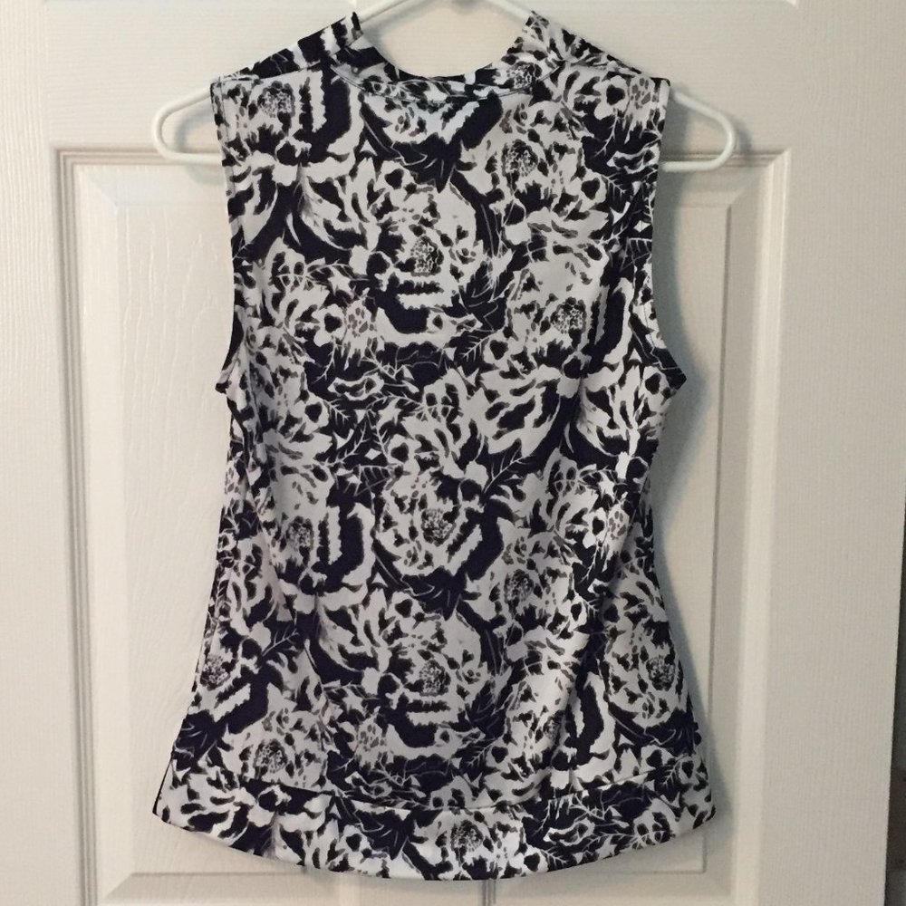 Alfani Sleeveless Floral Print Top medium - Picture 2 of 5